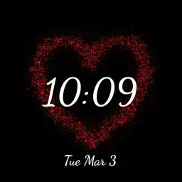 Red hearts