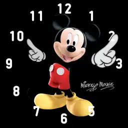 Mickey Mouse. Analgico, visible, movimiento, risas