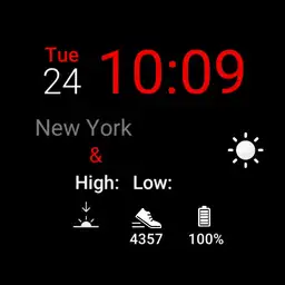 Apple weather with calendar