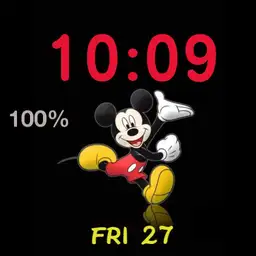Mickey running