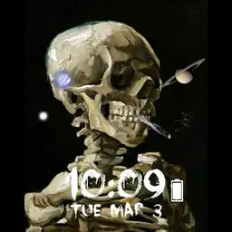 Smoking Skeleton