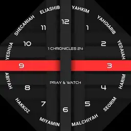 Wall Clock Simple - Woven Symmetry