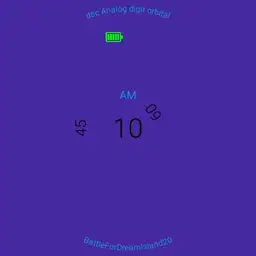 dbc Analog digit orbital