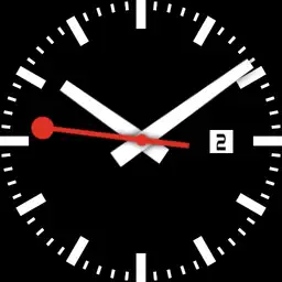 Mondaine Swiss Railway Black