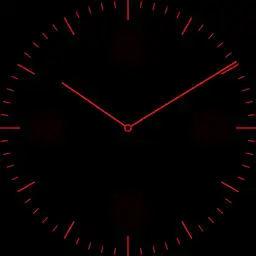 Minimal Analog AOD Red