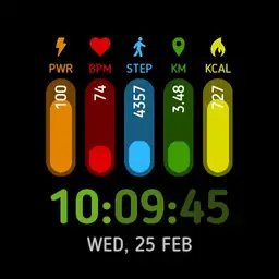 Brute All in One Colourful Dashboard Multi Info Watch