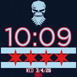 Chicago City Jersey Skull