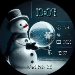 Snowman & His Snowglobe