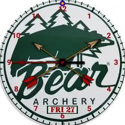 Bear Archery 3.. Date, and arrow hands.
