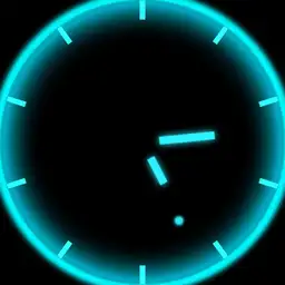 Modern/Future Laser 10h Decimal Time Watch
