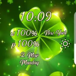 St Patricks day glow