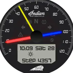 Indian Motorcycle Speedometer