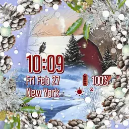 Rural Winter Scene