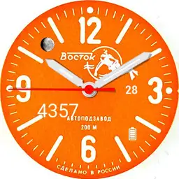 Vostok Komandirskie Orange