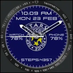S.T.A.R.S. logo watchface