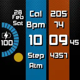 Blue Orange Lele Watch
