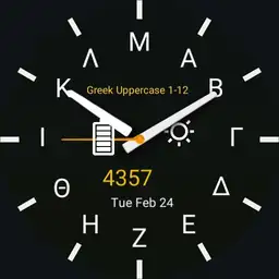 Greek Uppercase 1-12
