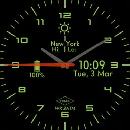 Luminous Green Round