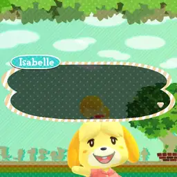 AC Isabelle with Chatbox