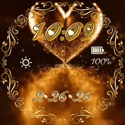 Bewitching Golden Valentine