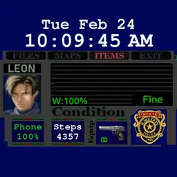 RE2 Menu Leon version 2.0