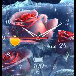 Frozen Rose