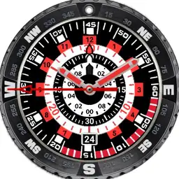 CJP370 Compass Chrono with Rear Animations