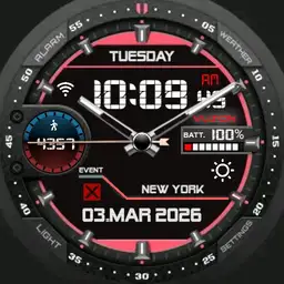 Vuson 1.0 Digital Analog Date Weather