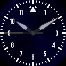 Xabi Flieger Type A 12/24 Digi TZ&UTC Tap BLUE