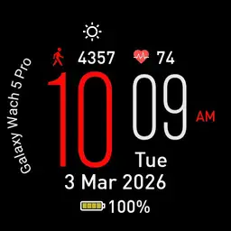 Sport digital Galaxy 5 Pro by Dorone Copy PL Always On Full Color V5