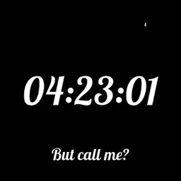 Not today