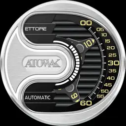 Atowak Ettore Drift / Silver Black