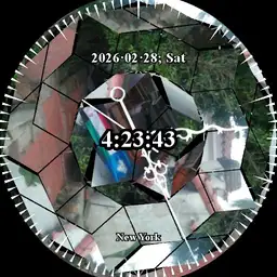 Broken Memories Decimal Time Watch