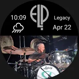 Carl Palmer Drumming