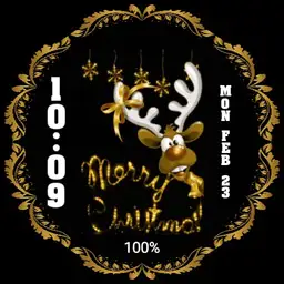 Have a Golden Rudolph Christmas