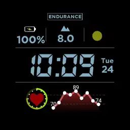 Enduro-nce style watch