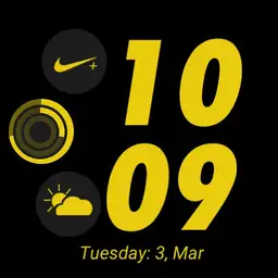 aw nike watch face Copy