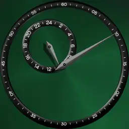 Brute Minimalistic Split Time Colours