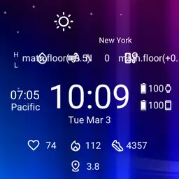 Weather and Dual Time Zone Copy