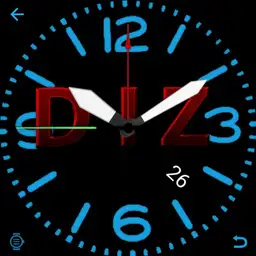 Aircraft style watch