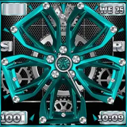 Chrome Rim Watch Copy