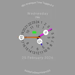 dbc Analogue Time Toggle 8.4