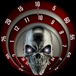 Roaring skull