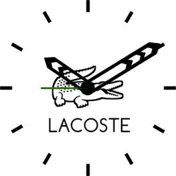 Lacoste Black and Whitr