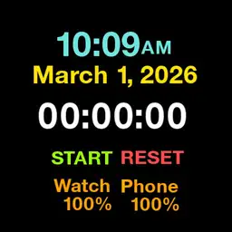 STOP WATCH & TIME