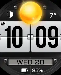FORECAST Flip v2 Watch Face