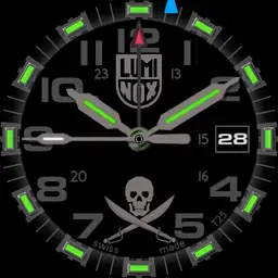 Luminox Jolly Roger Green Digits