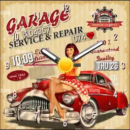 Garage an 1950