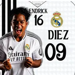 Endrick 16. Real Madrid