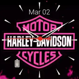 Harley Davidson Pink